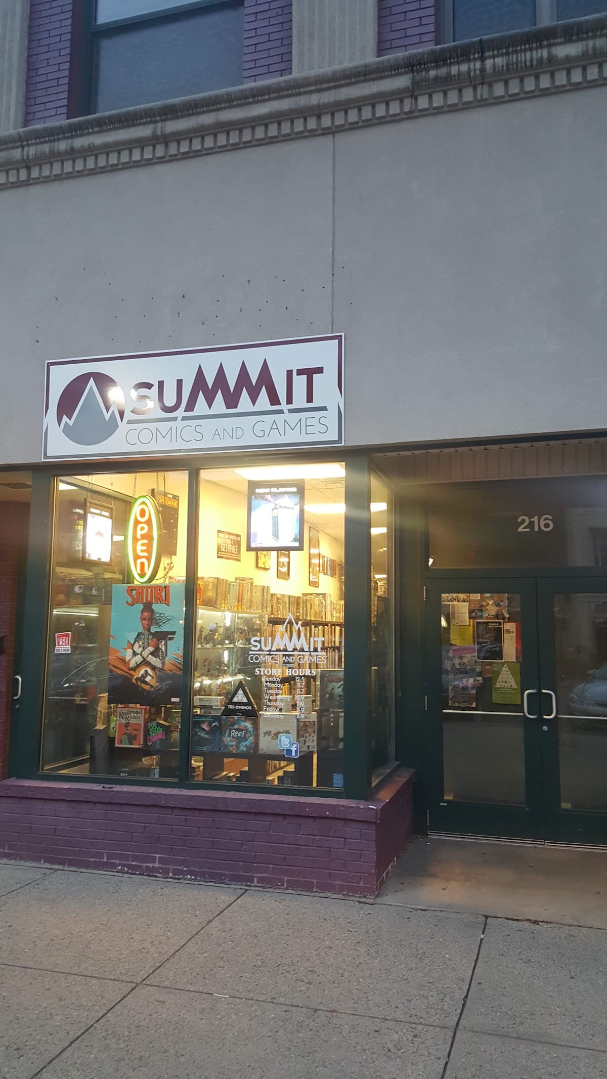 Summit Comics & Games in Lansing, Michigan