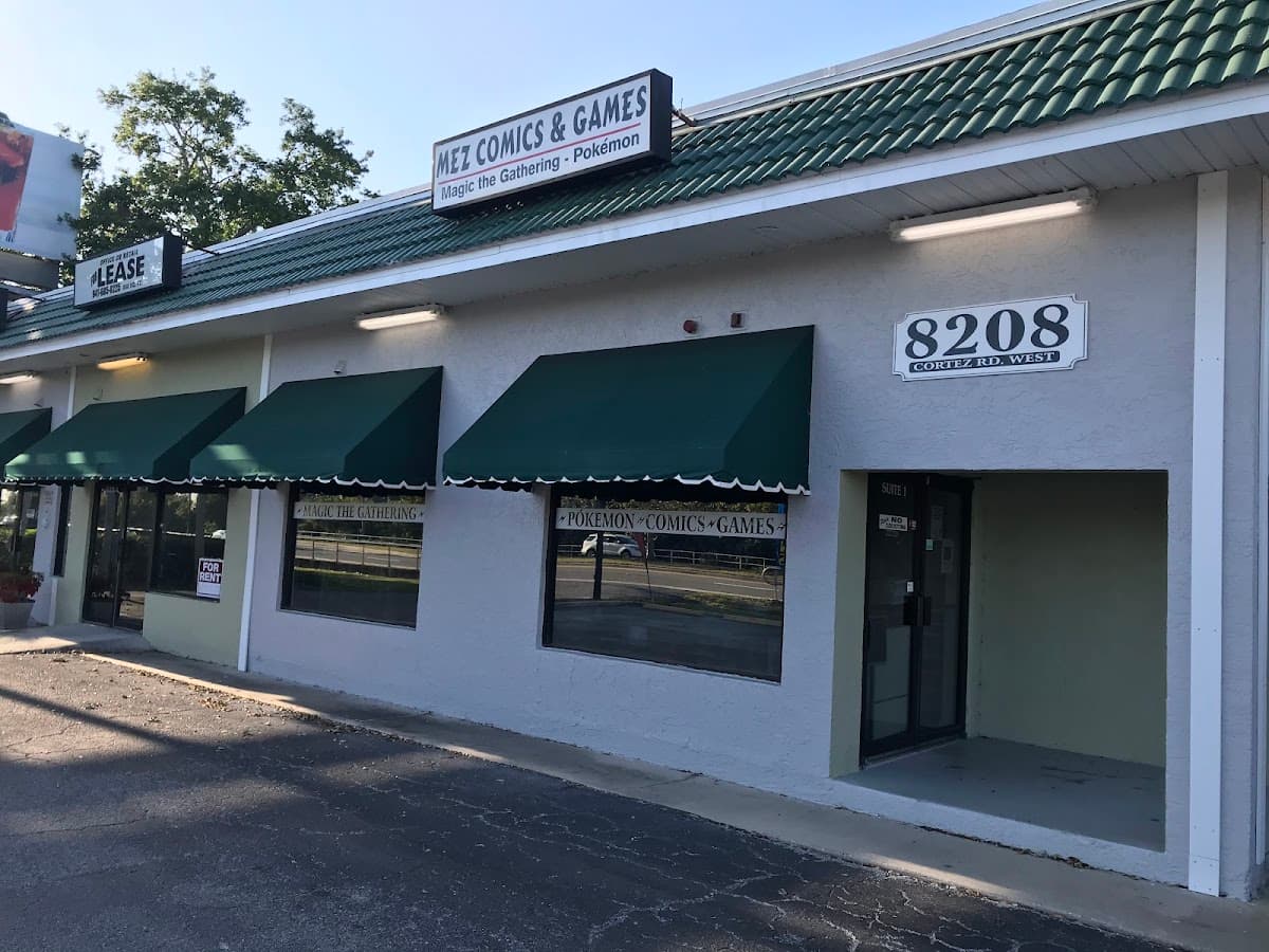 Mez Comics & Games in Sarasota, Florida