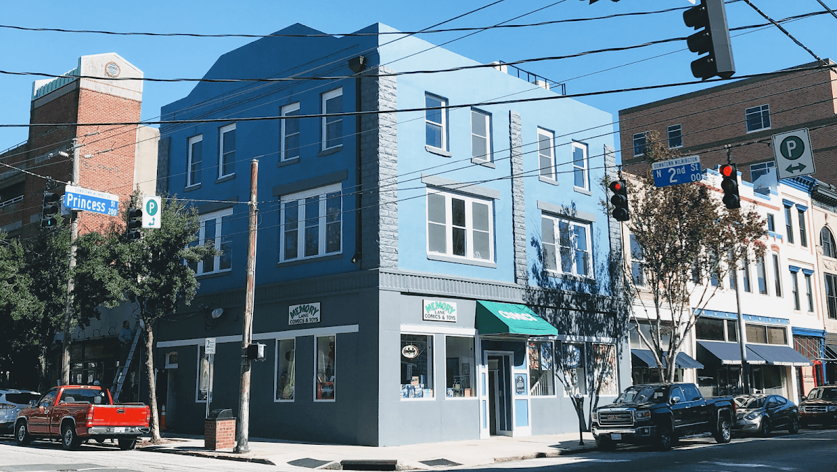 Memory Lane Comics in Wilmington, North Carolina