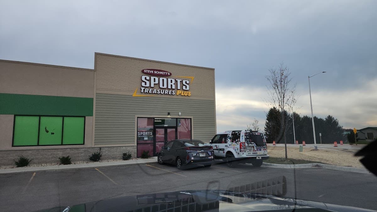 Steve Schmitt's Sports Treasures Plus in Madison, Wisconsin
