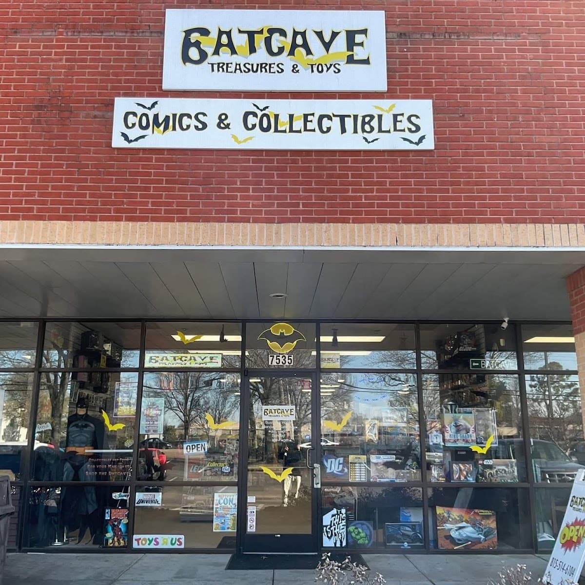 Batcave Treasures and Toys in Memphis, Tennessee