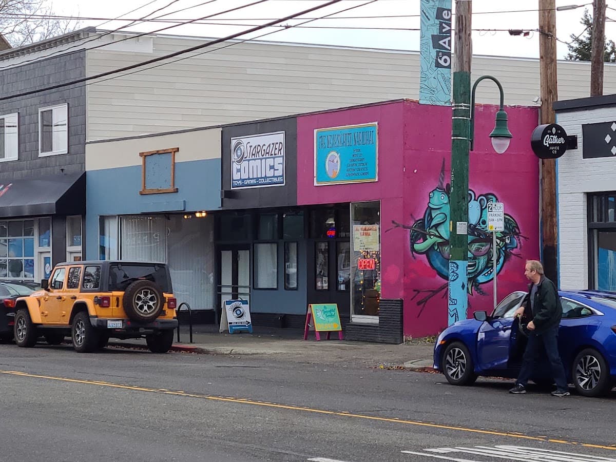 Stargazer Comics in Tacoma, Washington