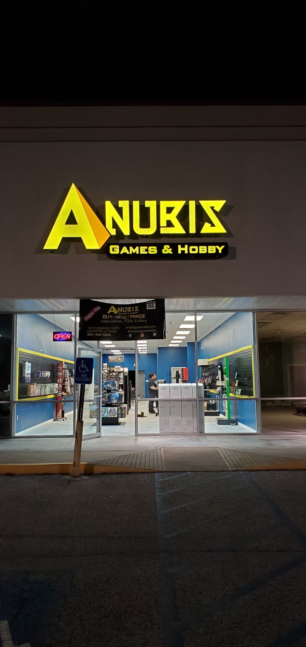 Anubis Games & Hobby in Lafayette, Louisiana