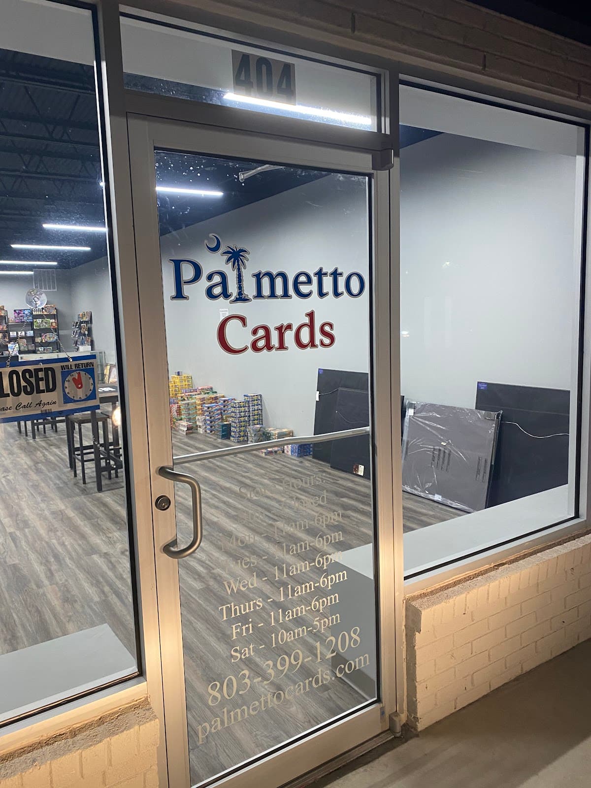 Palmetto Cards in Columbia, South Carolina
