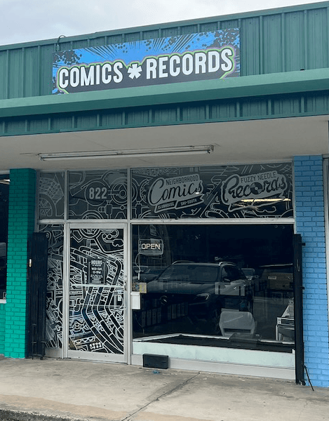 Neighborhood Comics Clubhouse in Savannah, Georgia