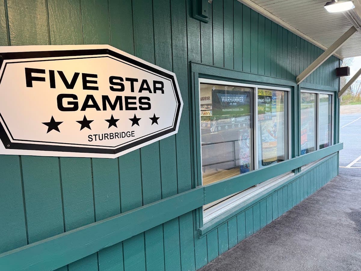 Five Star Games - Sturbridge in Worcester, Massachusetts