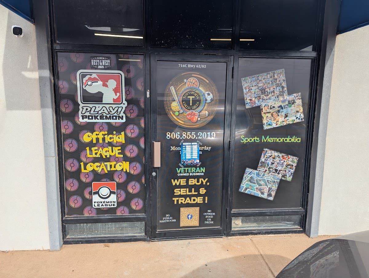 Tom's Sports Collectibles in Lubbock, Texas