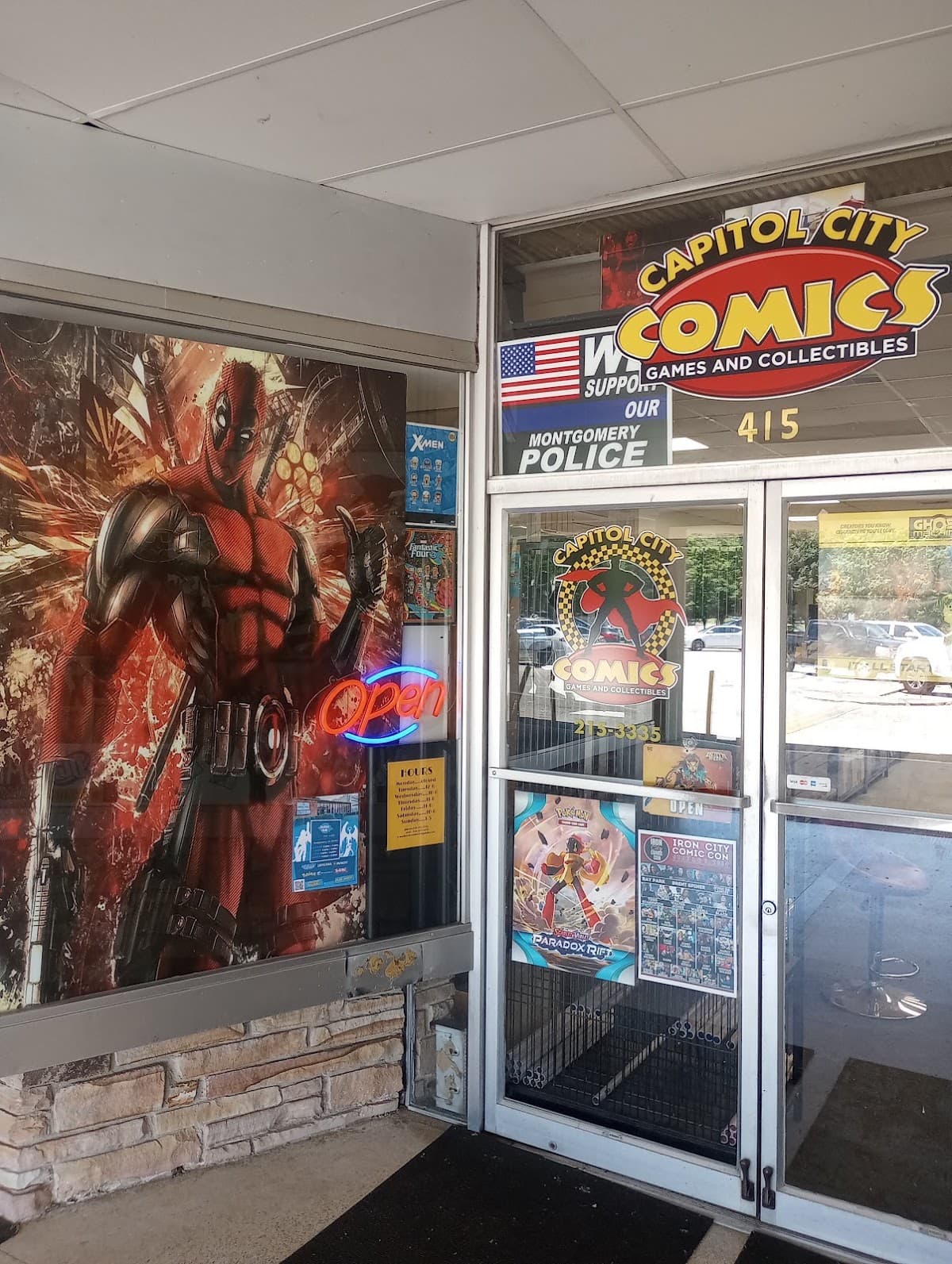 Capitol City Comics in Montgomery, Alabama