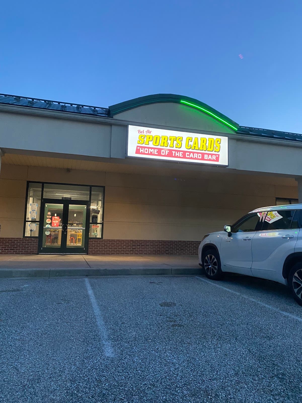 Bel Air Sports Card Store in Baltimore, Maryland