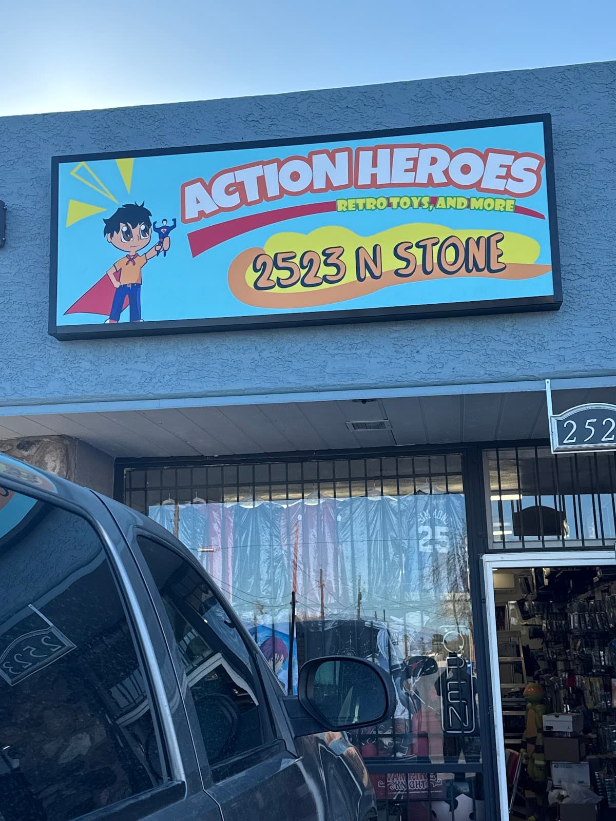 Action Heroes retro toys and more in Tucson, Arizona