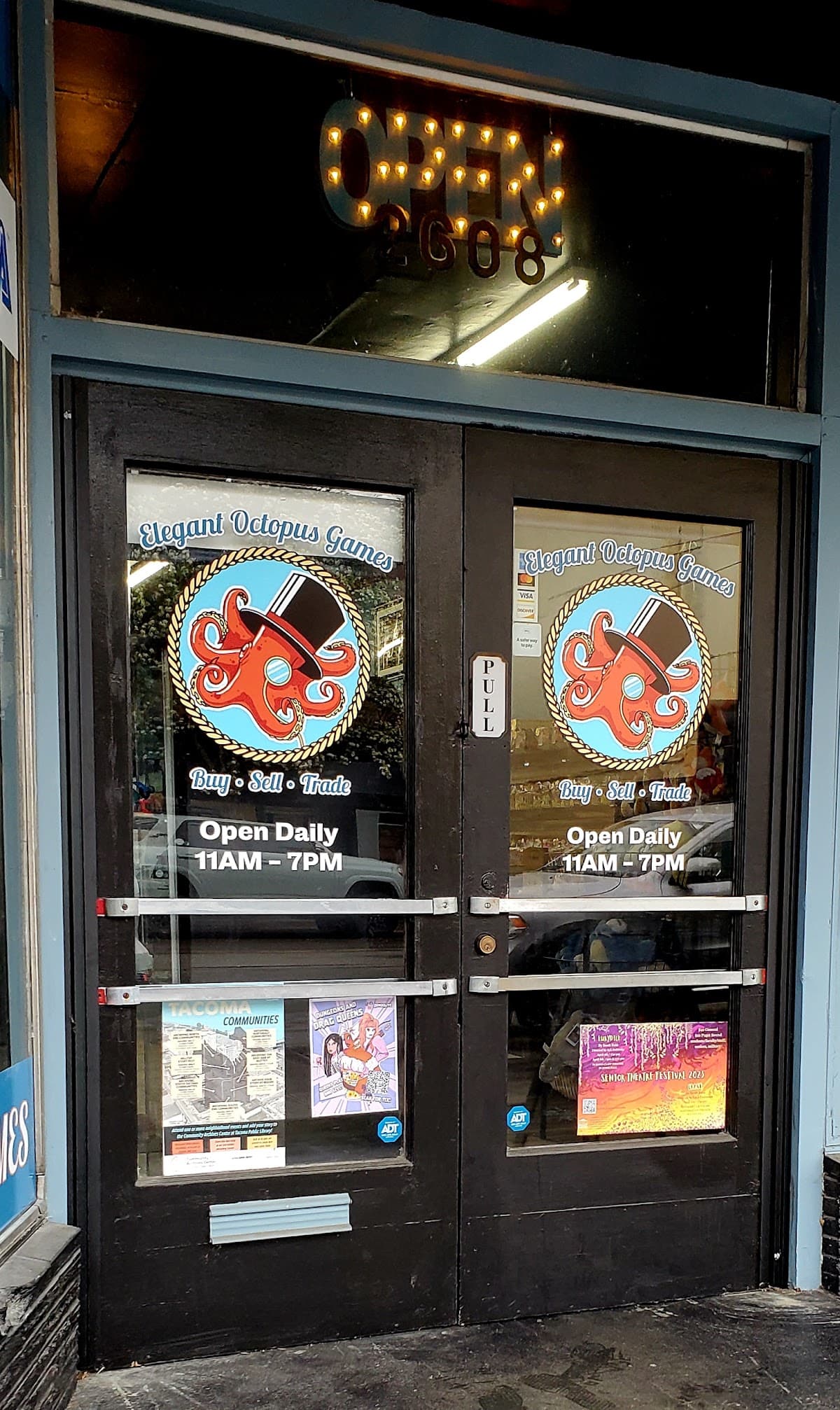 Elegant Octopus Games in Tacoma, Washington
