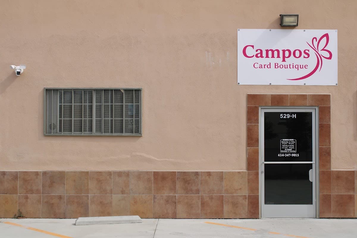 Campos Card Boutique LLC in Long Beach, California