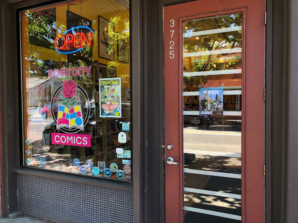 ROSE CITY COMICS in Portland, Oregon