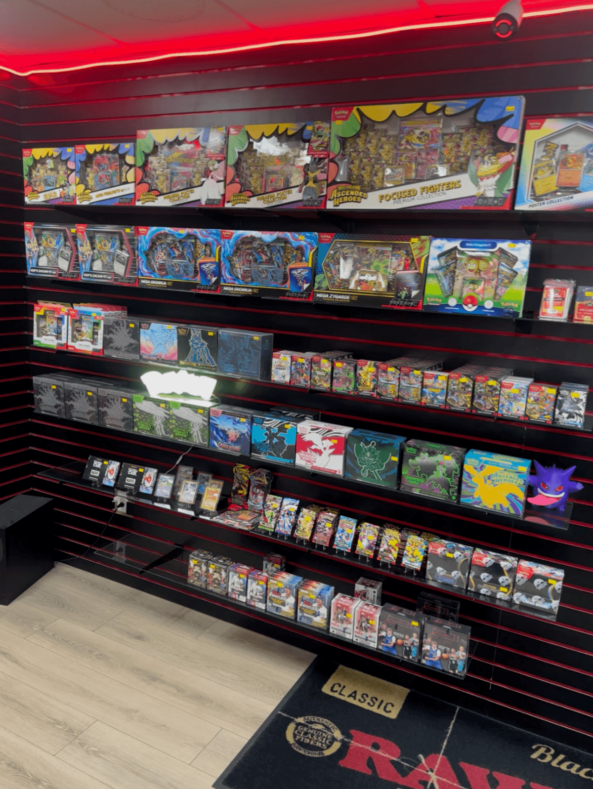 Chino Trading Card Shop in Riverside, California
