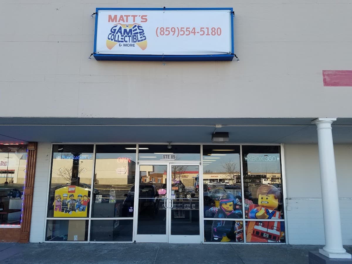 Matt's Games, Collectibles & More in Lexington, Kentucky