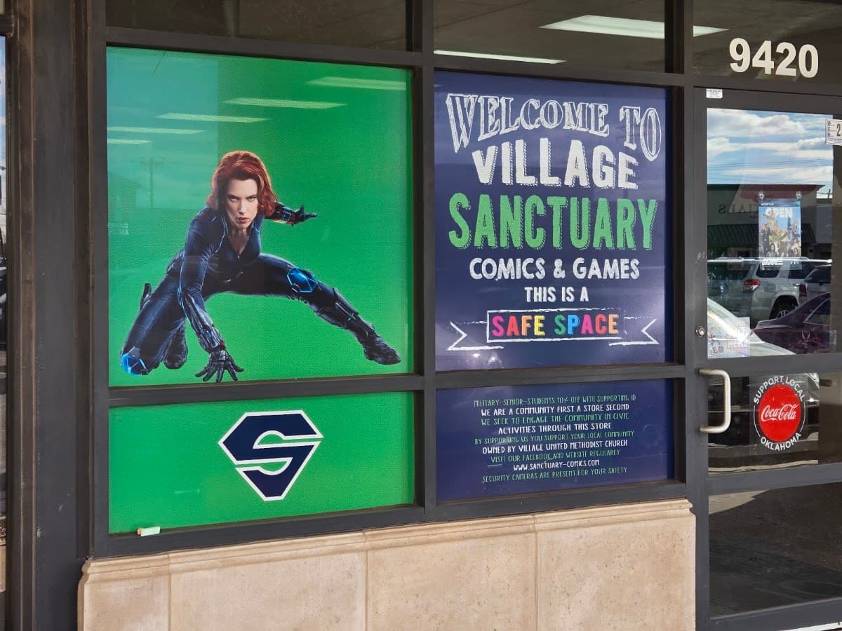 Village Sanctuary Comics & Games in Oklahoma City, Oklahoma