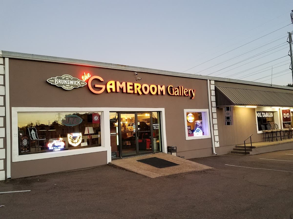 Gameroom Gallery in Jackson, Mississippi