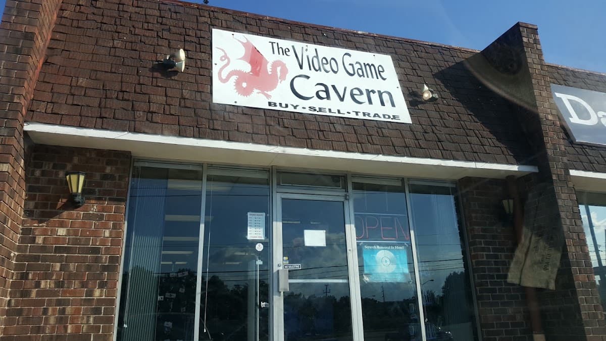 The Video Game Cavern in Greenville, South Carolina