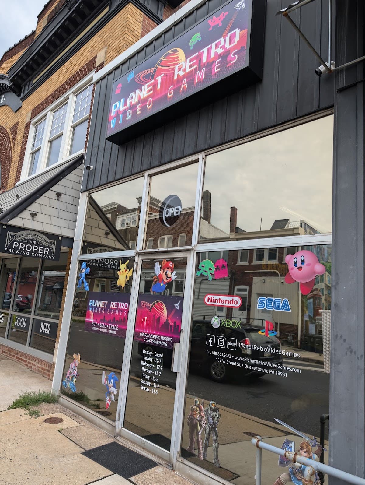 Planet Retro Video Games in Allentown, Pennsylvania