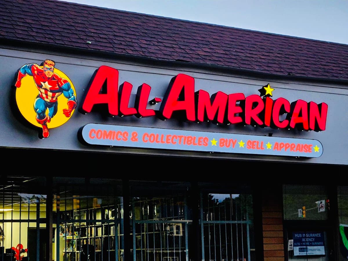 All American Comics & Collectibles in Bellevue, Washington