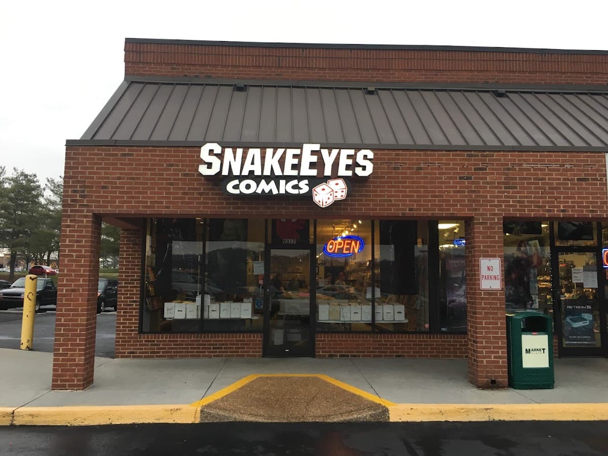 Snake Eyes Comics in Knoxville, Tennessee