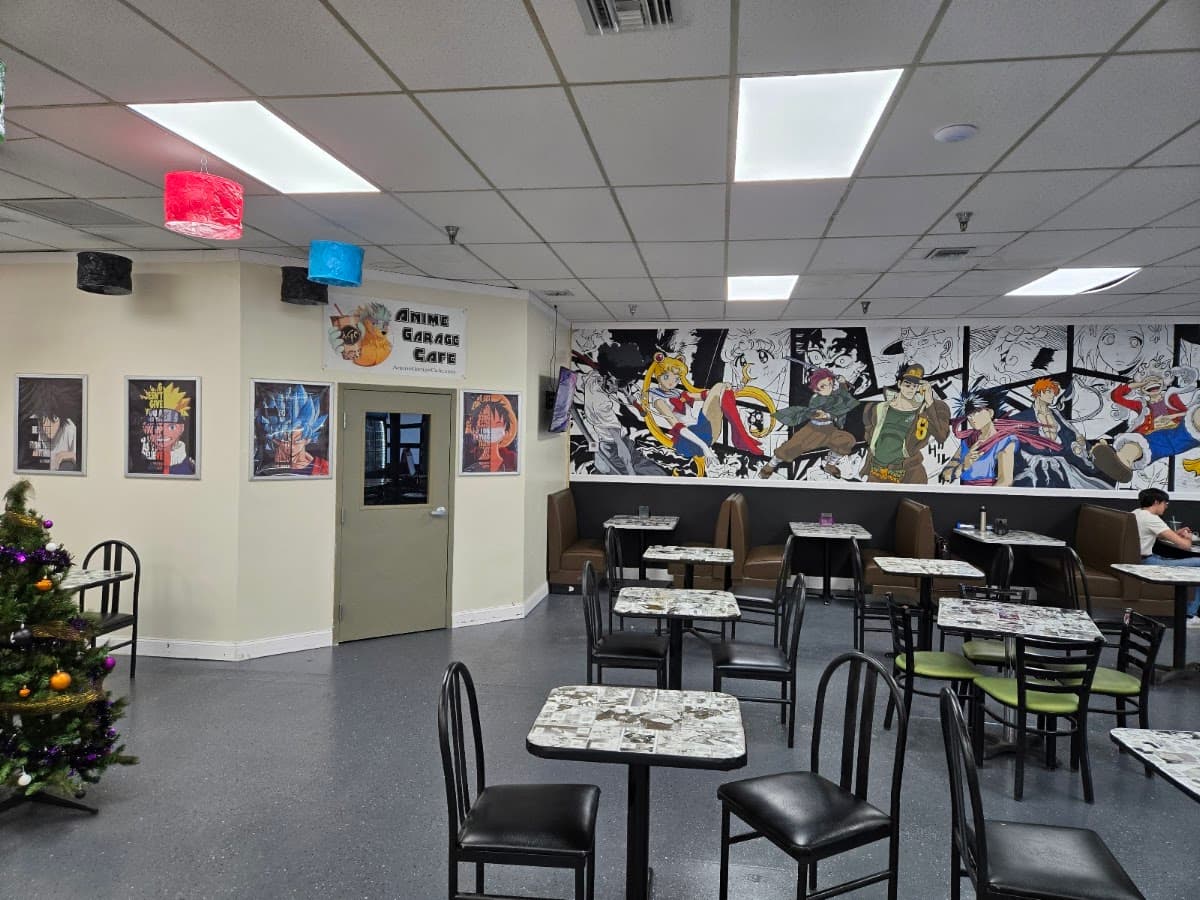 Anime Garage Cafe in Tallahassee, Florida