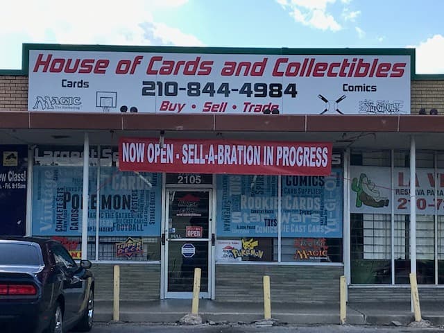 House of Cards and Collectibles in San Antonio, Texas