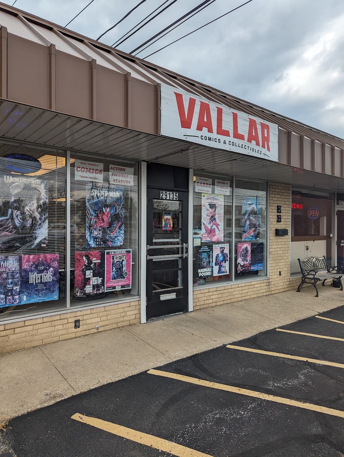 Vallar comics in Cleveland, Ohio