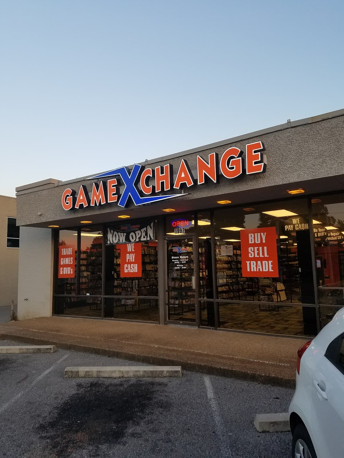Game X Change in Memphis, Tennessee