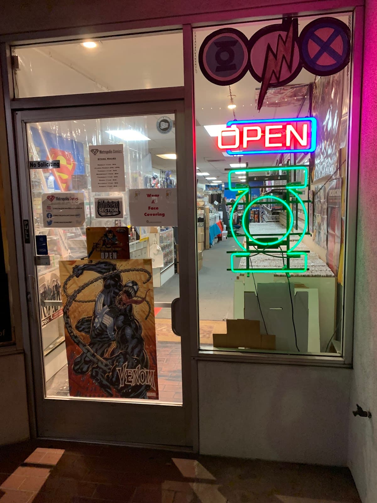 Metropolis Comics in Long Beach, California
