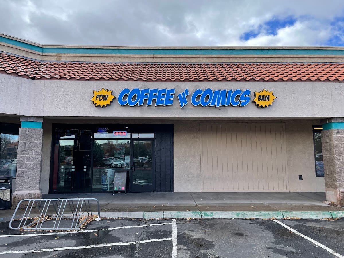 Coffee N' Comics - Baring in Reno, Nevada
