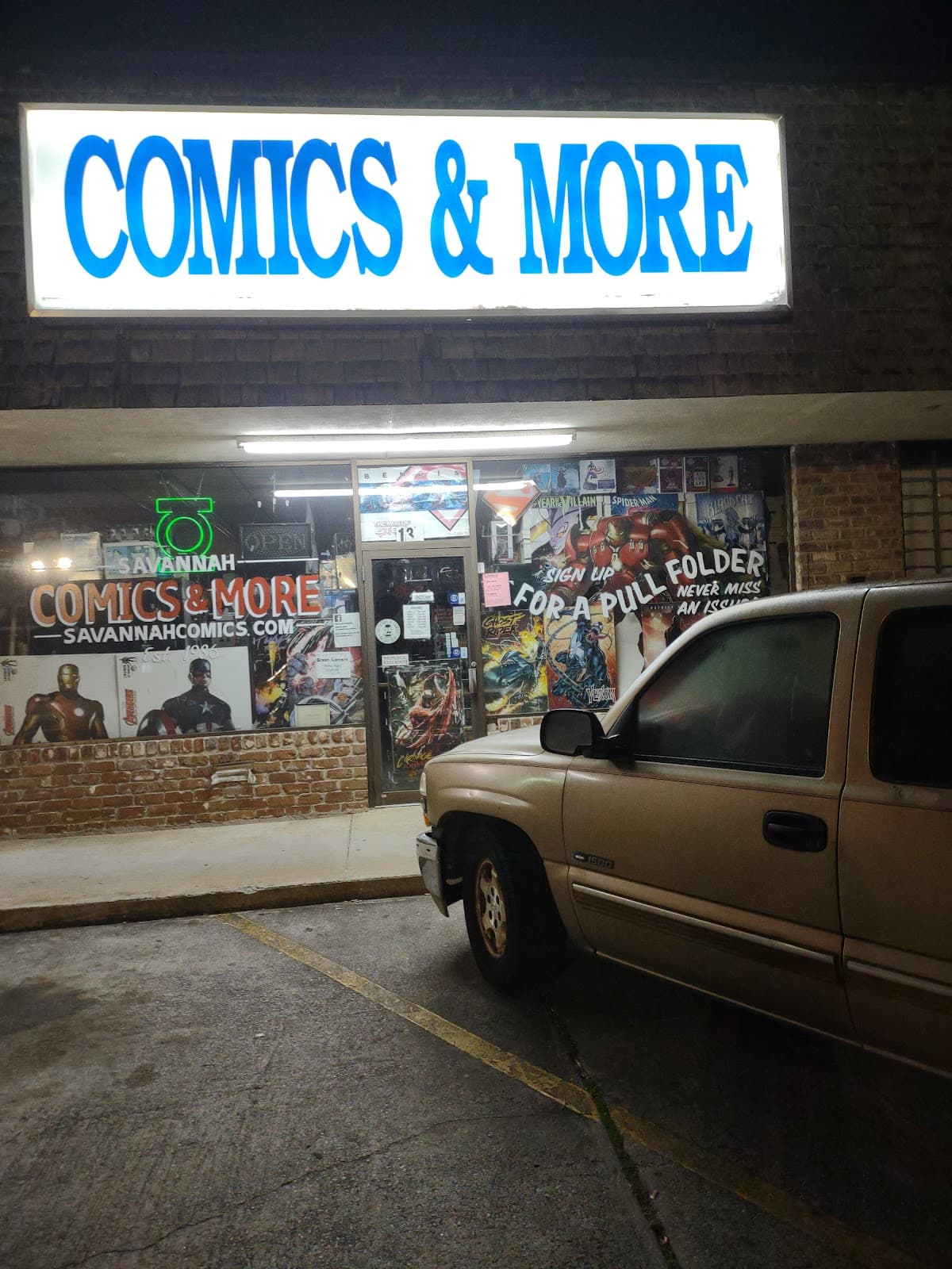 Savannah Comics & More in Savannah, Georgia