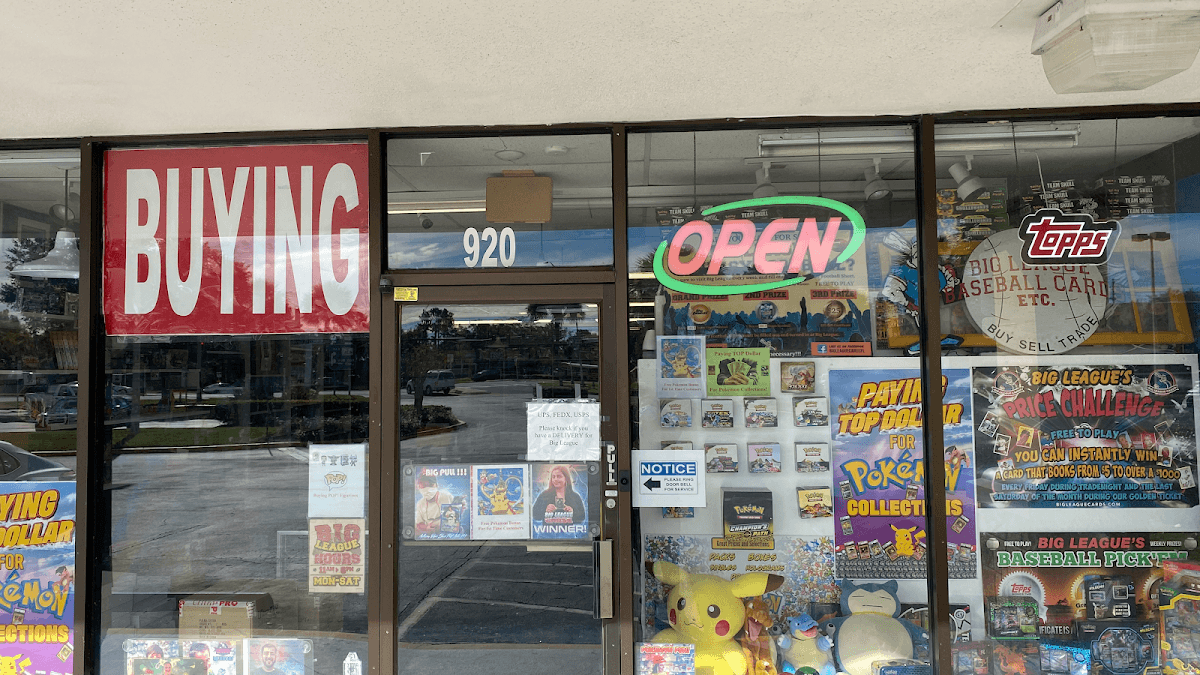 Big League Sports & Pokemon & One Piece & Labubus in Orlando, Florida