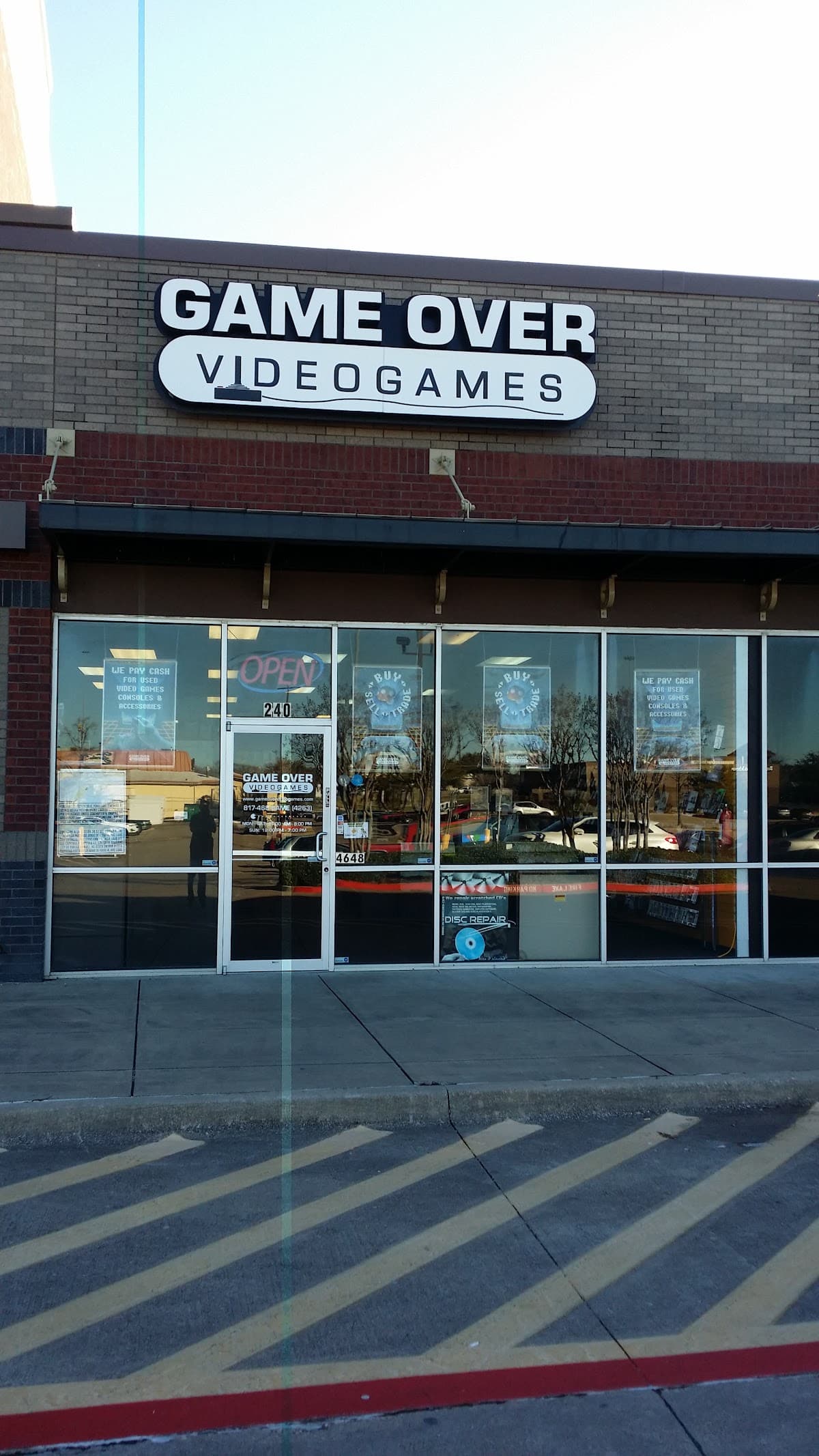 Game Over Videogames in Arlington, Texas