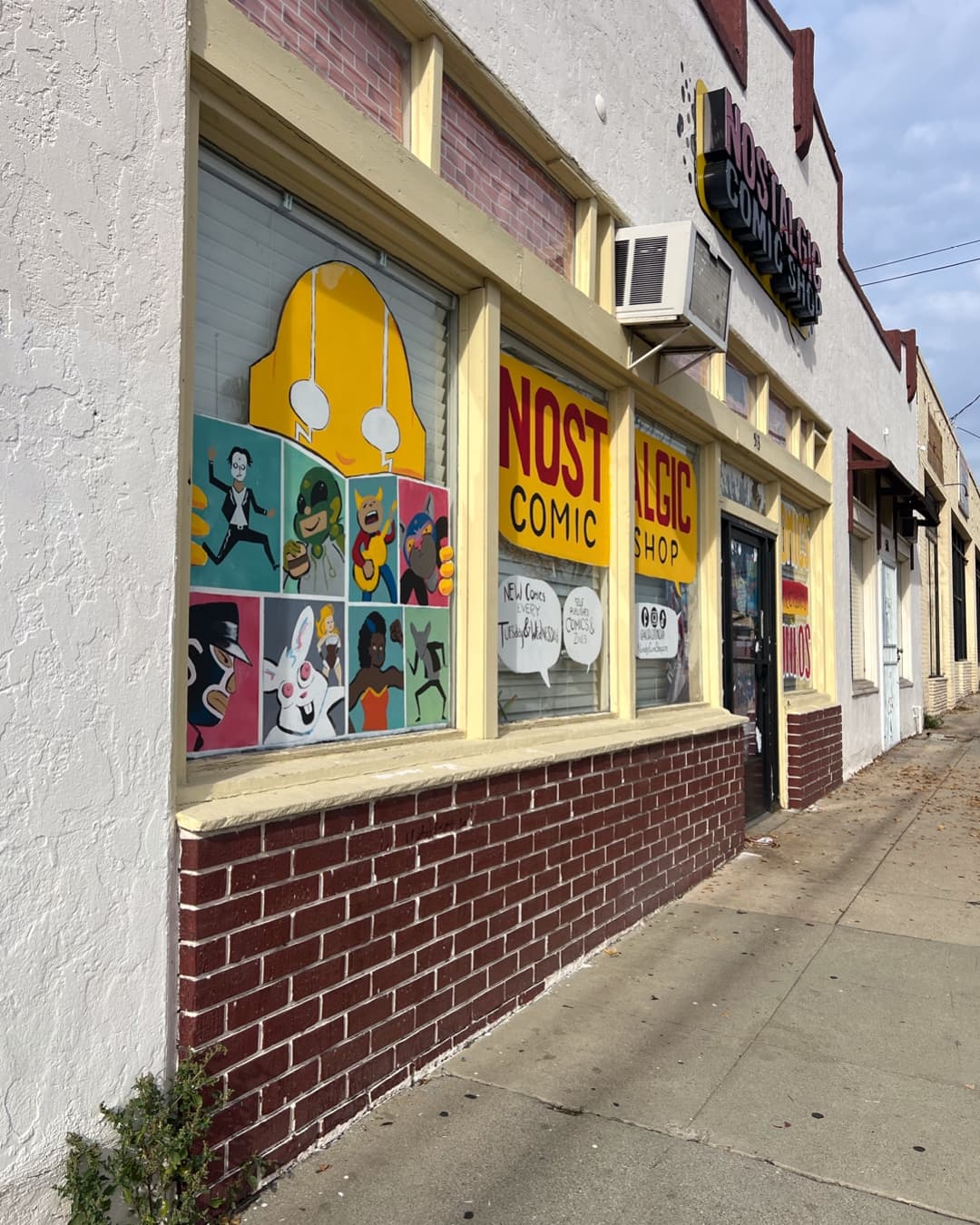 Nostalgic Comic Shop in Pasadena, California
