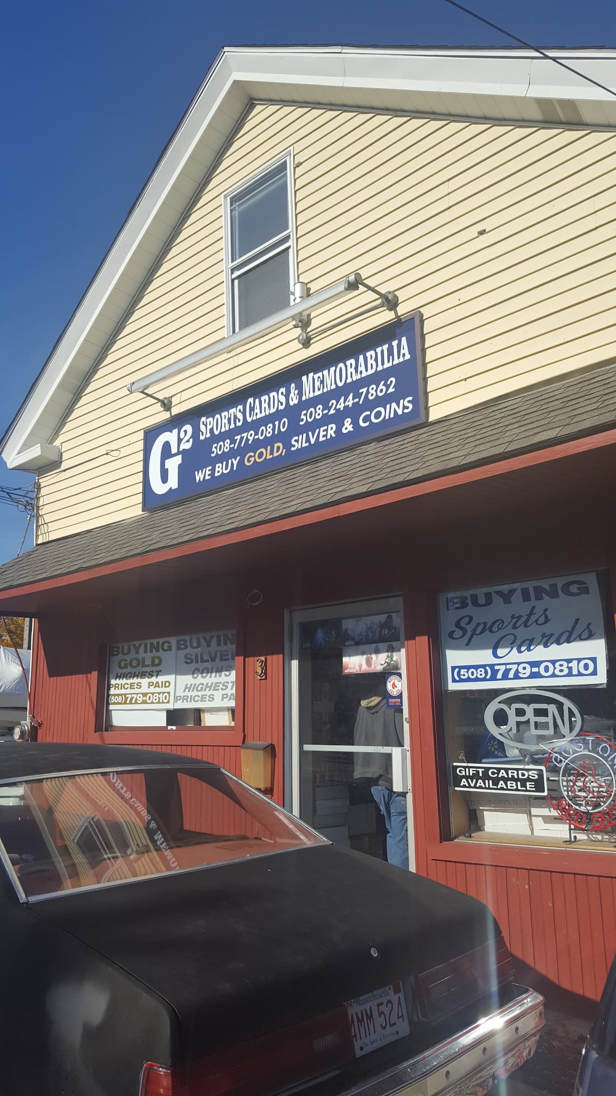 G2 Sports Cards in Worcester, Massachusetts