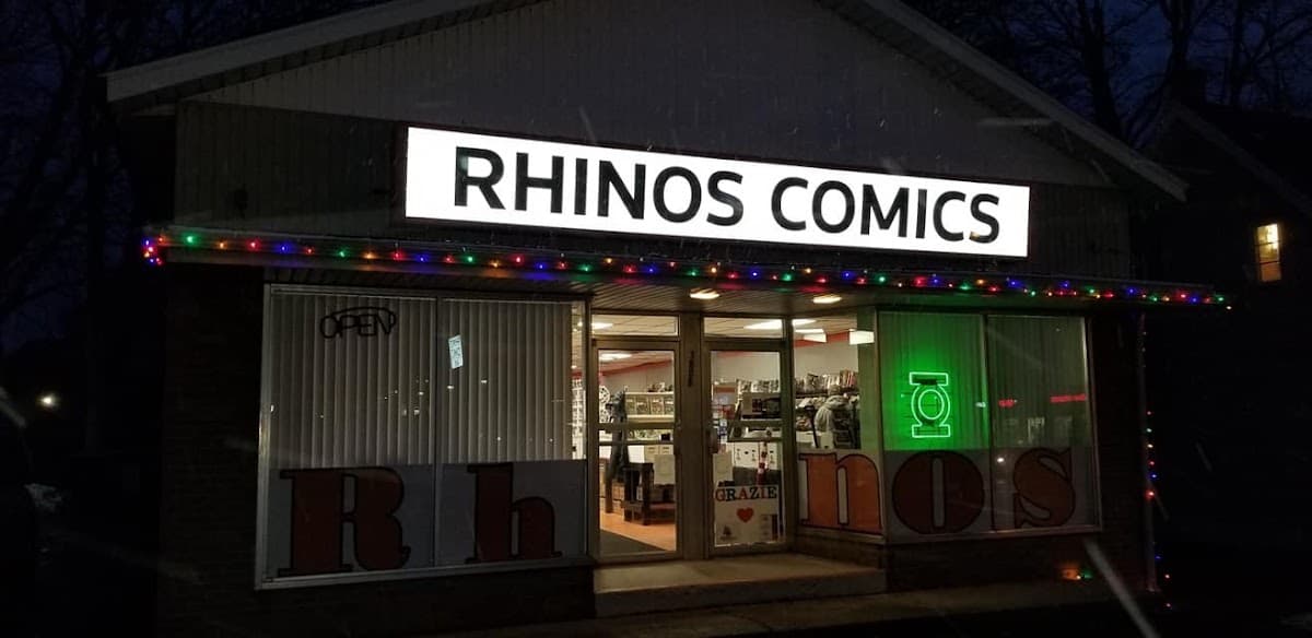 Rhino's Comics & Collectibles in Rochester, New York