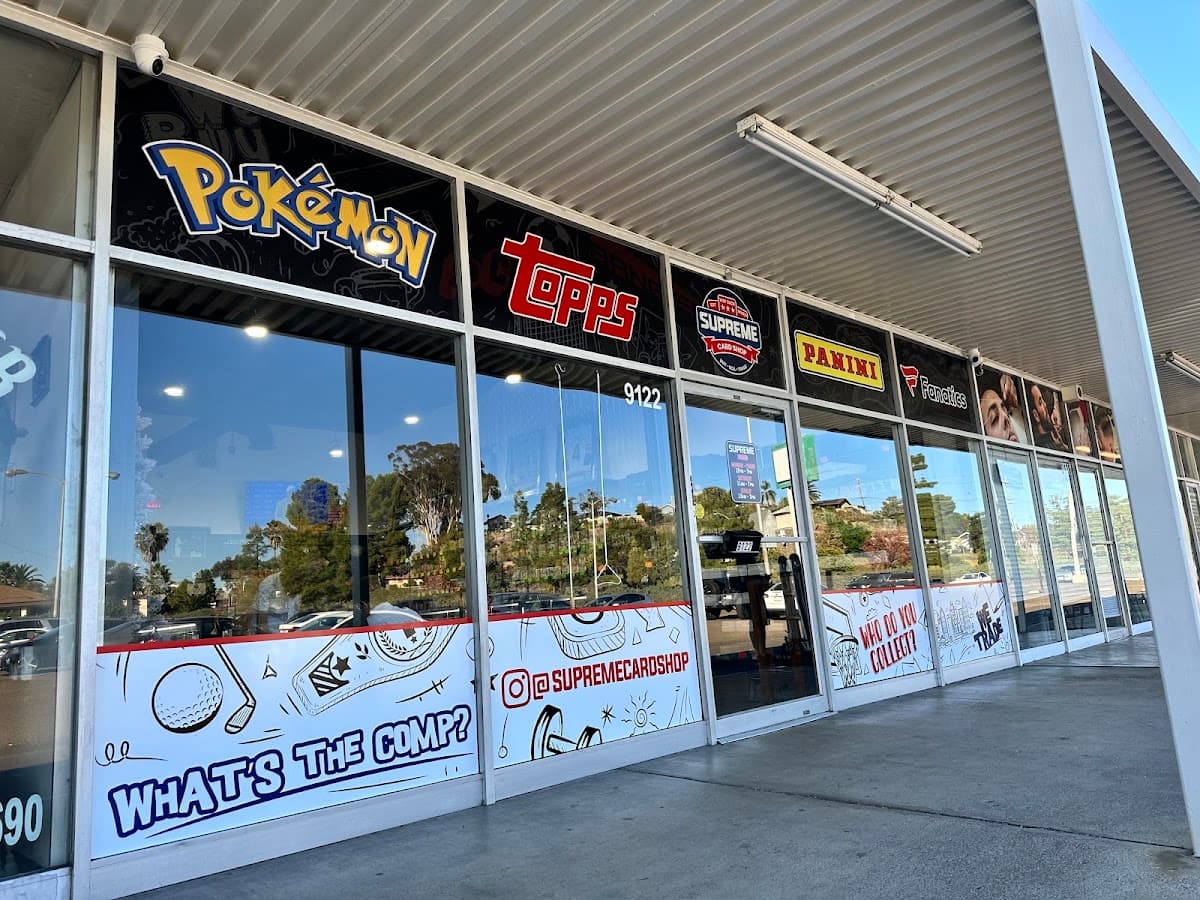 Supreme Card Shop in San Diego, California