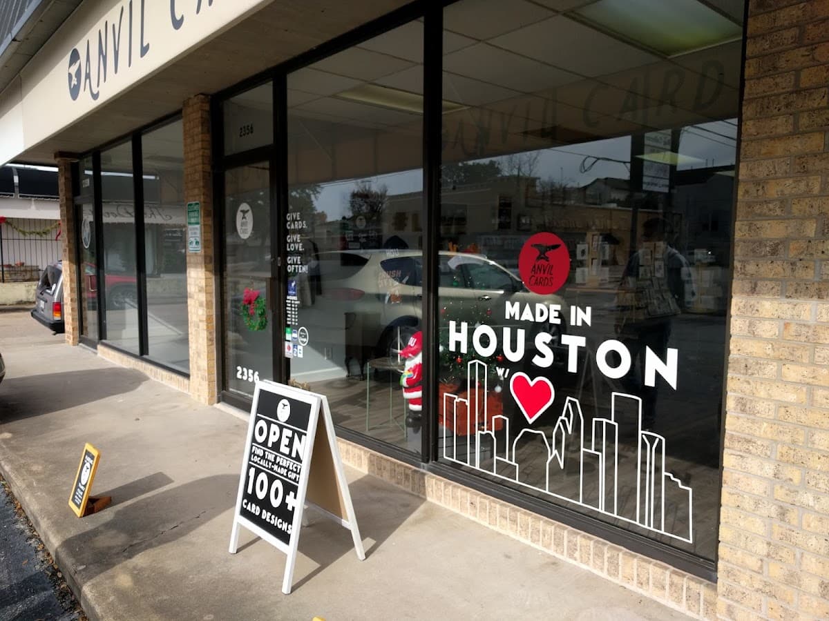 Anvil Cards in Houston, Texas