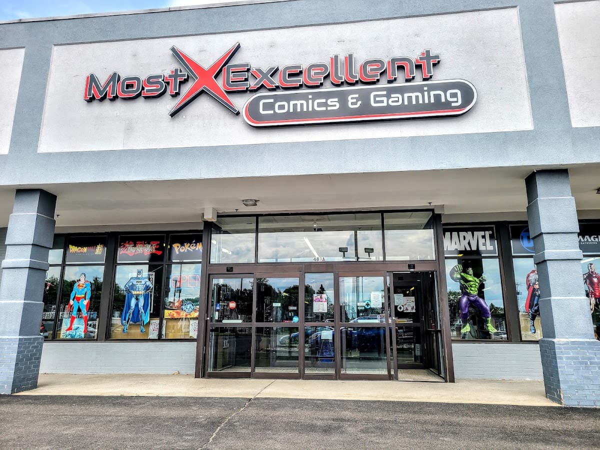 Most Excellent Comics & Gaming in Springfield, Massachusetts