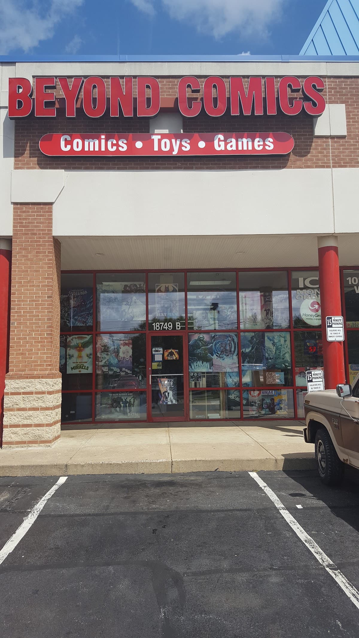 Beyond Comics in Rockville, Maryland