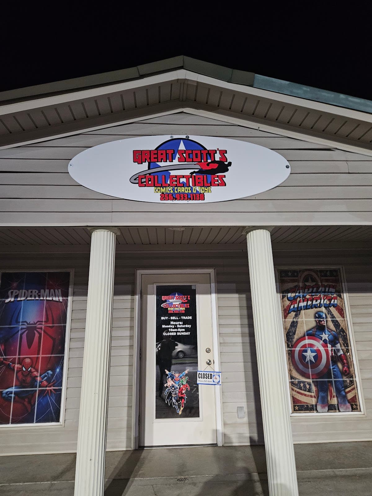 Great Scott's Collectibles in Huntsville, Alabama