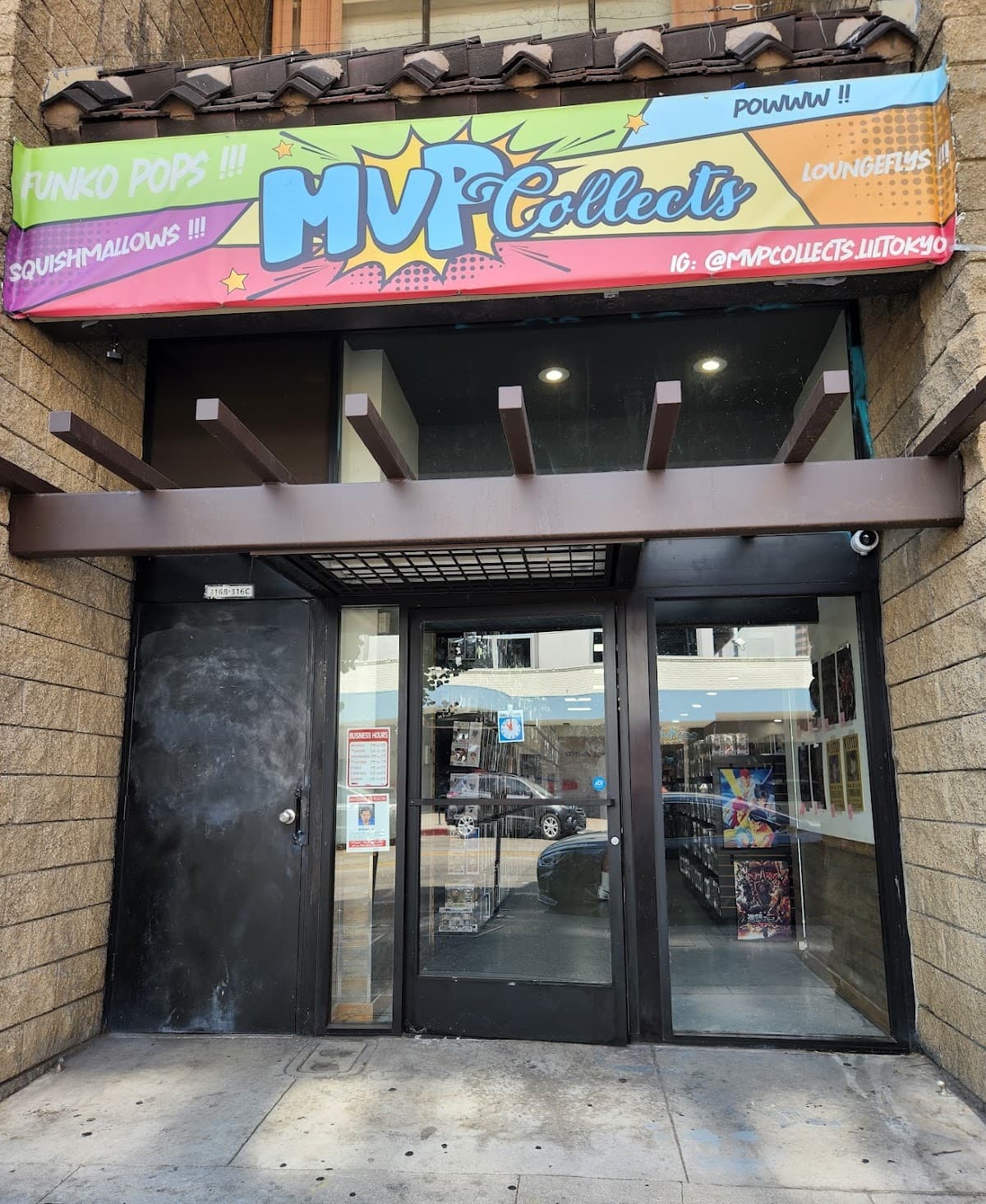 MVP collects in Los Angeles, California