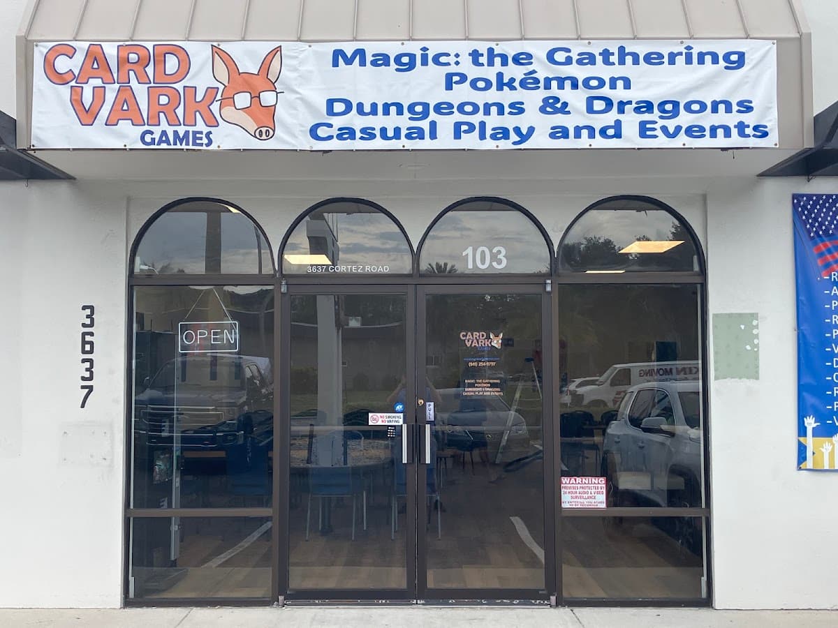 Cardvark Games in Sarasota, Florida