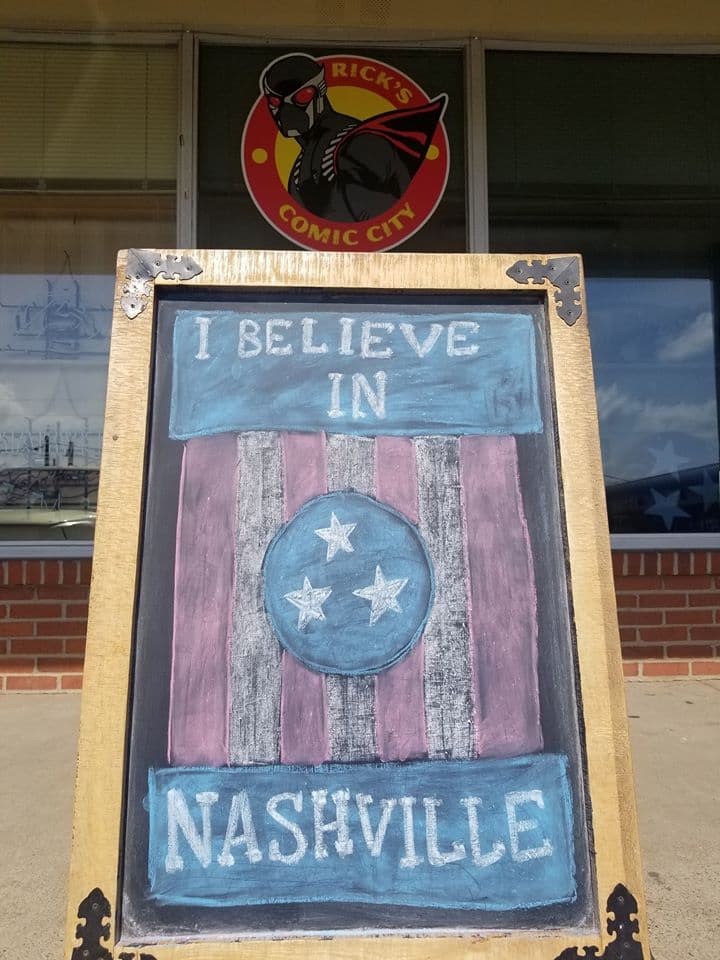 Rick's Comic City in Nashville, Tennessee