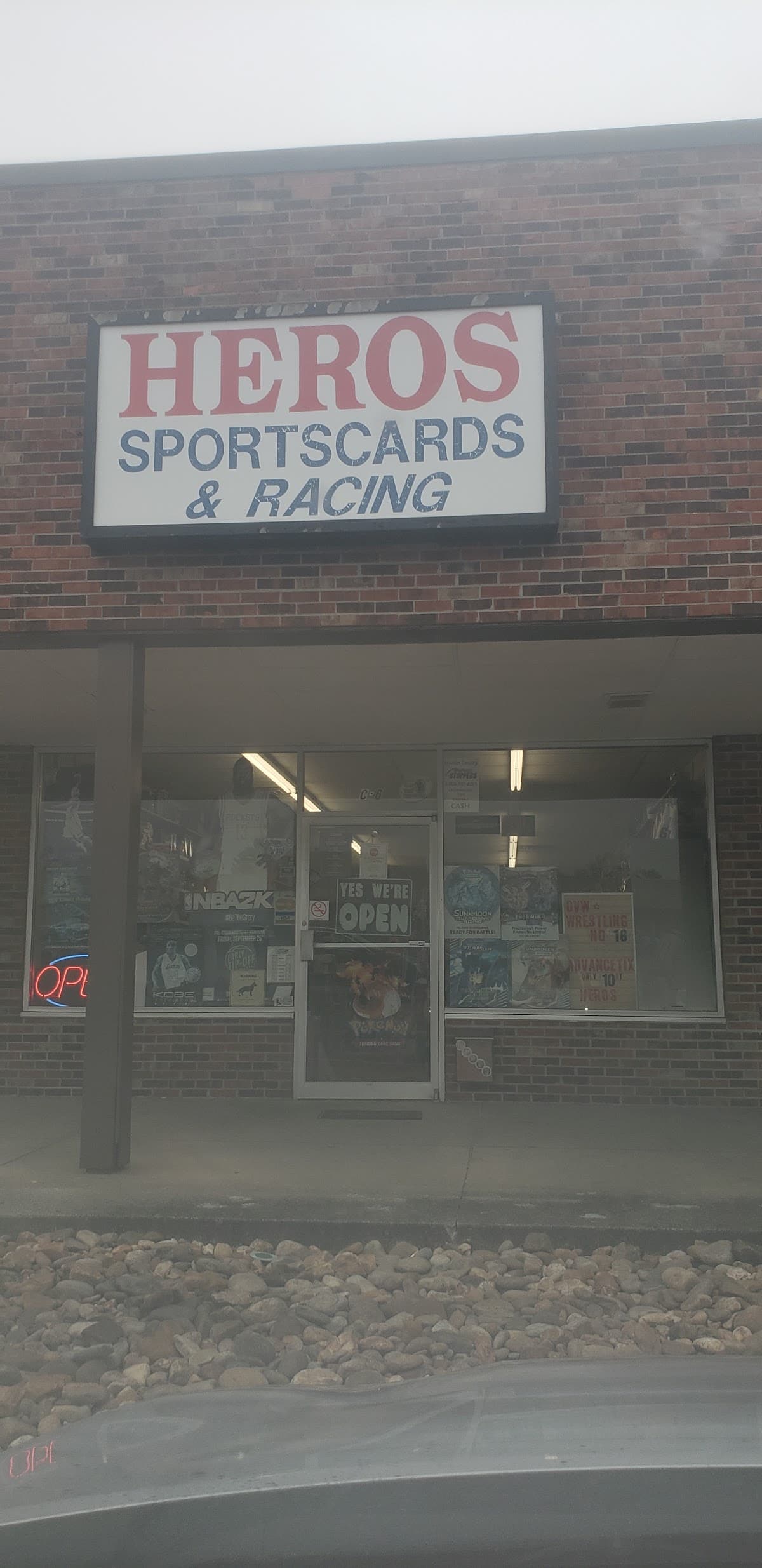 Heros Sports Cards & Racing in Louisville, Kentucky