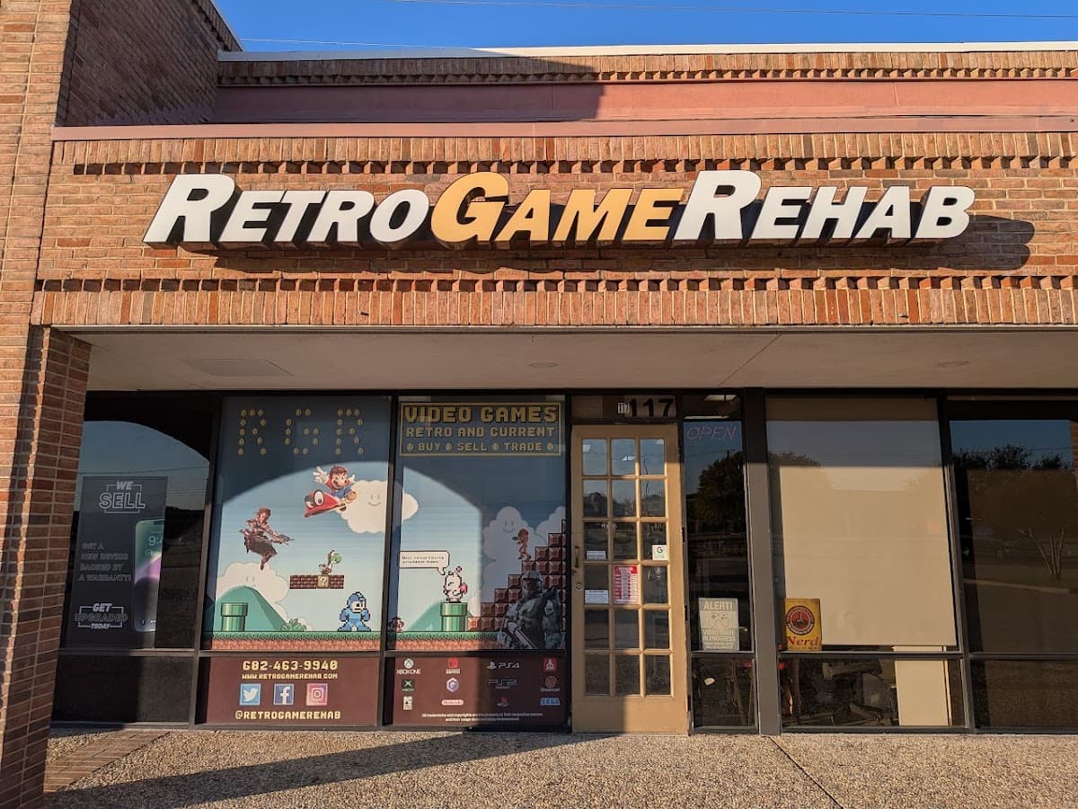 RetroGameRehab in Arlington, Texas
