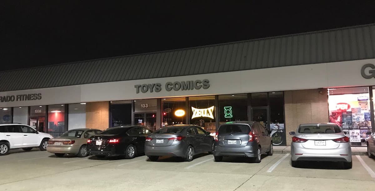 Zeus Comics and Collectibles in Dallas, Texas