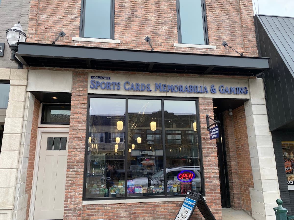 Rochester Sports Cards, Memorabilia & Gaming in Detroit, Michigan