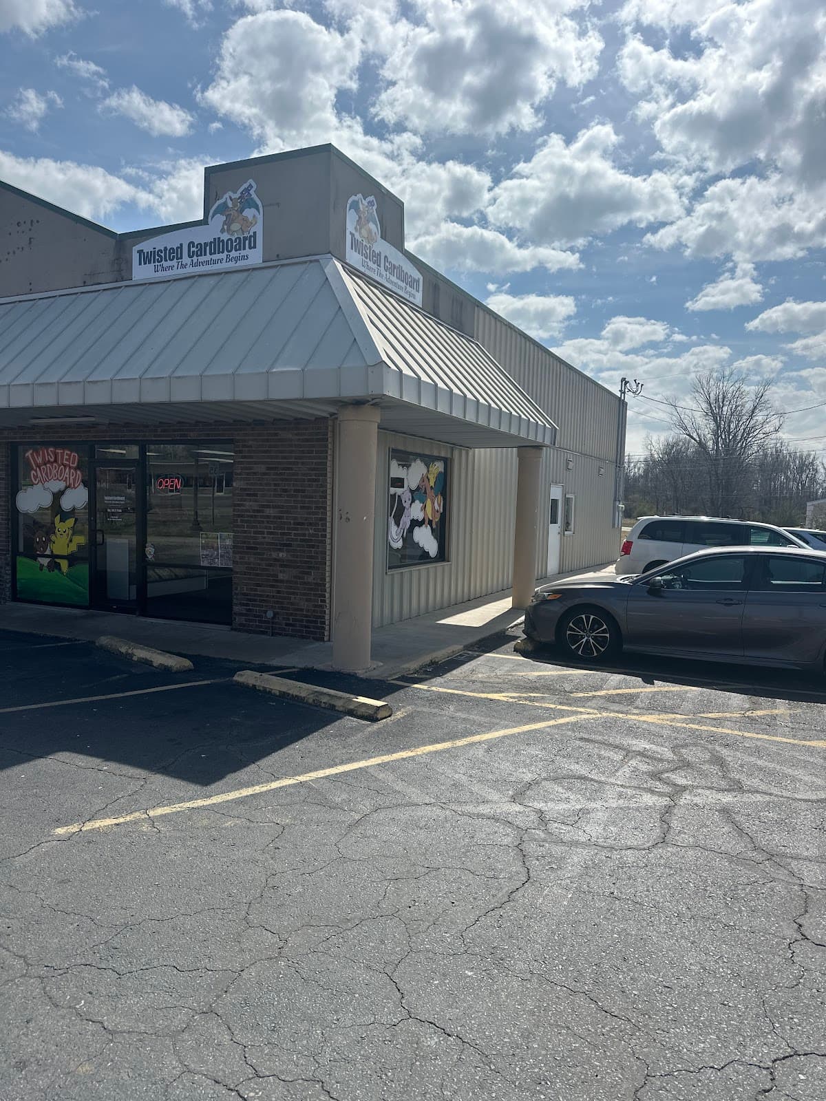 Twisted Cardboard in Little Rock, Arkansas